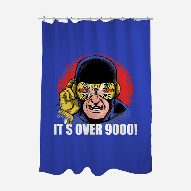 Phoenix It's Over 9000-None-Polyester-Shower Curtain-zascanauta