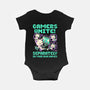 Gamers United-Baby-Basic-Onesie-worlddominationforcats