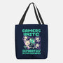 Gamers United-None-Basic Tote-Bag-worlddominationforcats