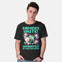 Gamers United-Mens-Basic-Tee-worlddominationforcats