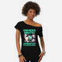 Gamers United-Womens-Off Shoulder-Tee-worlddominationforcats