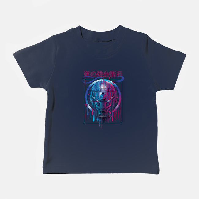 Alphonse Mecha-Baby-Basic-Tee-silentOp