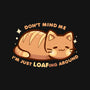 LOAFing Around Cat-None-Adjustable Tote-Bag-TechraNova