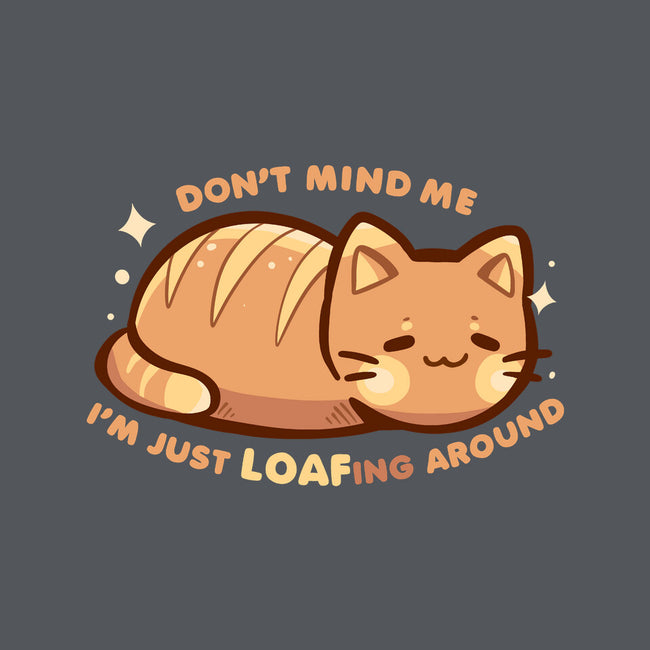 LOAFing Around Cat-None-Drawstring-Bag-TechraNova