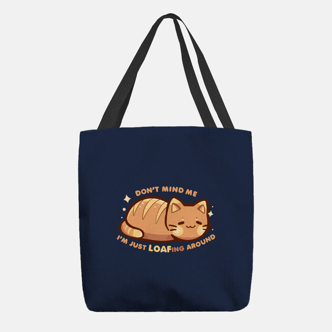 LOAFing Around Cat-None-Basic Tote-Bag-TechraNova