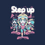 Step Up Peach-Mens-Heavyweight-Tee-Sketchdemao