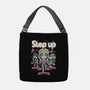 Step Up Peach-None-Adjustable Tote-Bag-Sketchdemao
