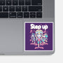 Step Up Peach-None-Glossy-Sticker-Sketchdemao