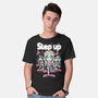 Step Up Peach-Mens-Basic-Tee-Sketchdemao