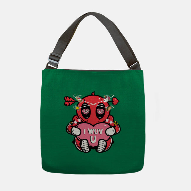 I Wuv You-None-Adjustable Tote-Bag-krisren28
