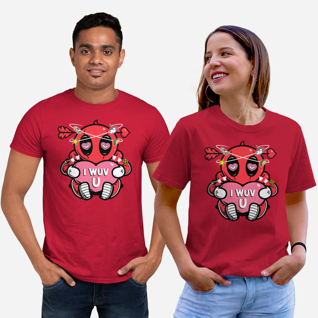 I Wuv You-Unisex-Basic-Tee-krisren28