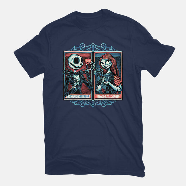 Skeleton Romance-Mens-Premium-Tee-glitchygorilla