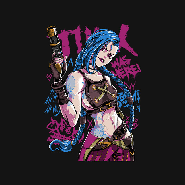 Blue Hair Was Here-Baby-Basic-Tee-Nihon Bunka