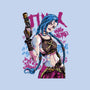 Blue Hair Was Here-None-Polyester-Shower Curtain-Nihon Bunka