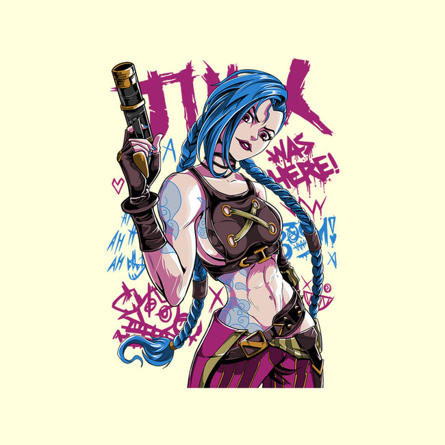 Blue Hair Was Here-None-Mug-Drinkware-Nihon Bunka