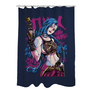 Blue Hair Was Here