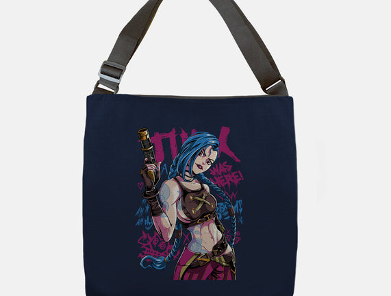 Blue Hair Was Here