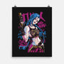 Blue Hair Was Here-None-Matte-Poster-Nihon Bunka