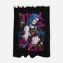 Blue Hair Was Here-None-Polyester-Shower Curtain-Nihon Bunka