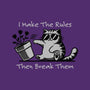 I Make The Rules-None-Fleece-Blanket-Herk Up Tees