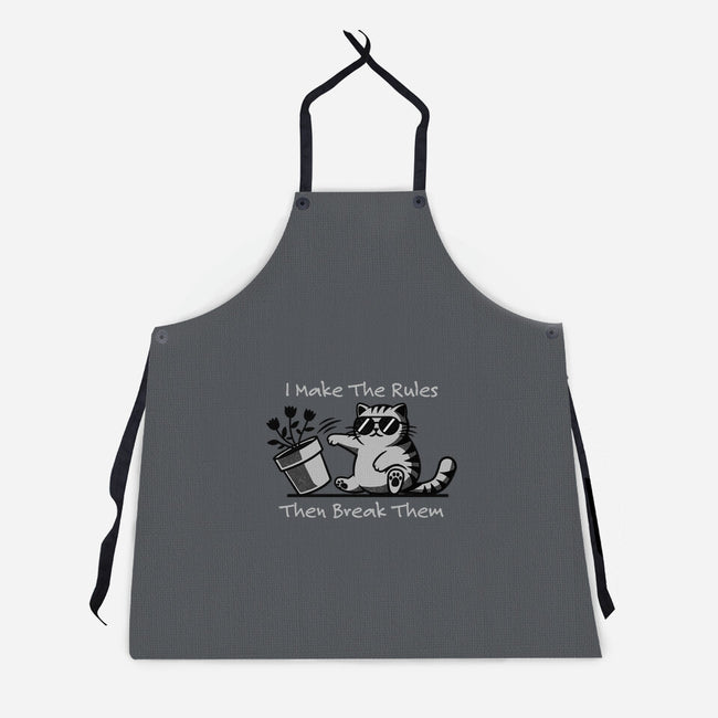 I Make The Rules-Unisex-Kitchen-Apron-Herk Up Tees