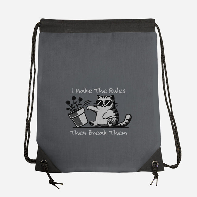 I Make The Rules-None-Drawstring-Bag-Herk Up Tees