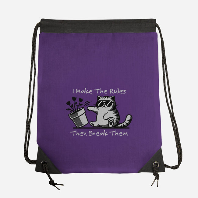 I Make The Rules-None-Drawstring-Bag-Herk Up Tees