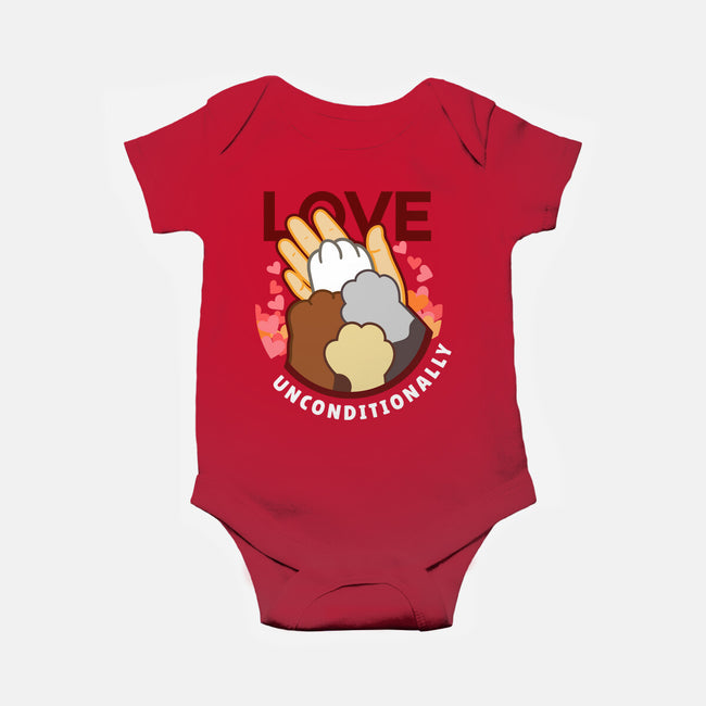 Love Unconditionally-Baby-Basic-Onesie-bloomgrace28