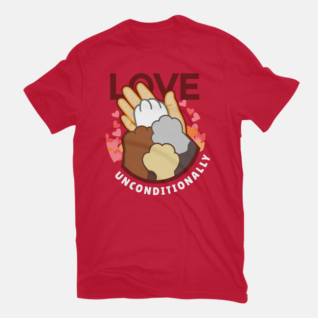 Love Unconditionally-Unisex-Basic-Tee-bloomgrace28