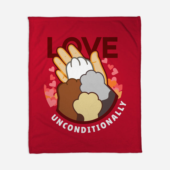 Love Unconditionally-None-Fleece-Blanket-bloomgrace28