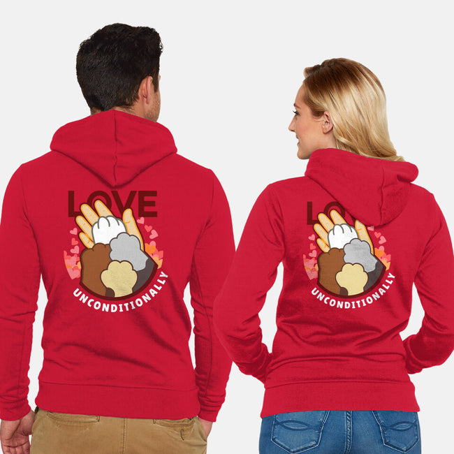 Love Unconditionally-Unisex-Zip-Up-Sweatshirt-bloomgrace28