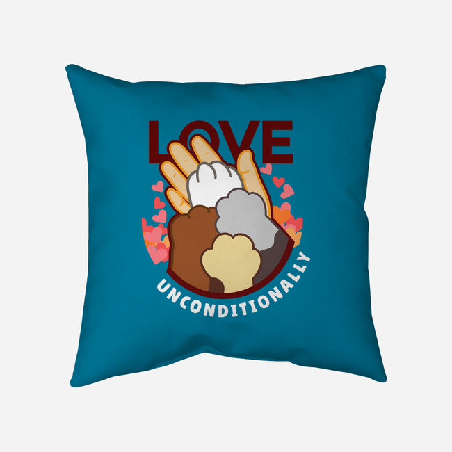 Love Unconditionally-None-Removable Cover w Insert-Throw Pillow-bloomgrace28