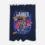 Games United-None-Polyester-Shower Curtain-Sketchdemao