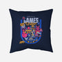 Games United-None-Removable Cover w Insert-Throw Pillow-Sketchdemao