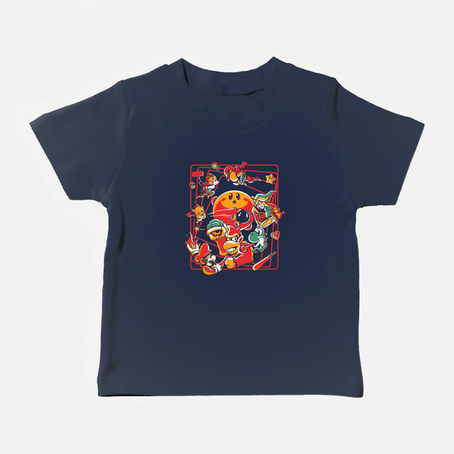 Rivals Buddies-Baby-Basic-Tee-Sketchdemao