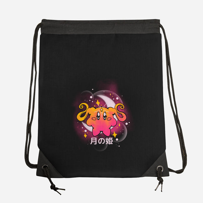 Round Princess-None-Drawstring-Bag-Sketchdemao