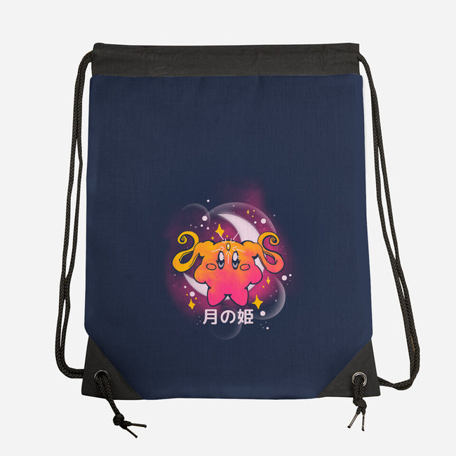 Round Princess-None-Drawstring-Bag-Sketchdemao