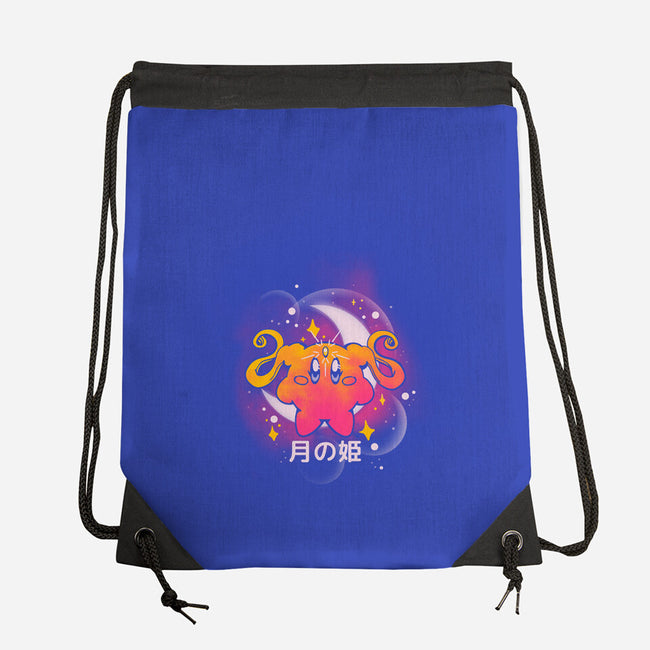 Round Princess-None-Drawstring-Bag-Sketchdemao