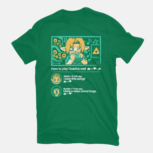 How To Play Ocarina Well-Unisex-Basic-Tee-Sketchdemao