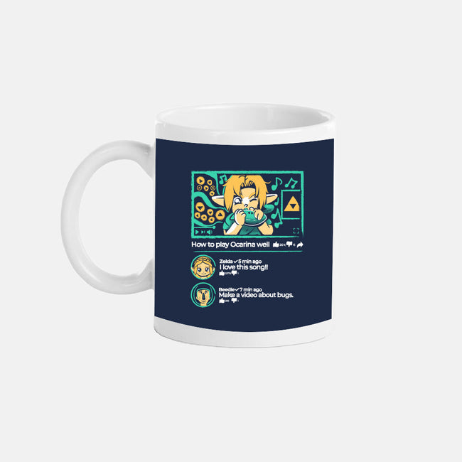 How To Play Ocarina Well-None-Mug-Drinkware-Sketchdemao