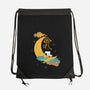 Snoopy Moon-None-Drawstring-Bag-MaxoArt