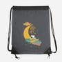 Snoopy Moon-None-Drawstring-Bag-MaxoArt
