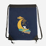 Snoopy Moon-None-Drawstring-Bag-MaxoArt