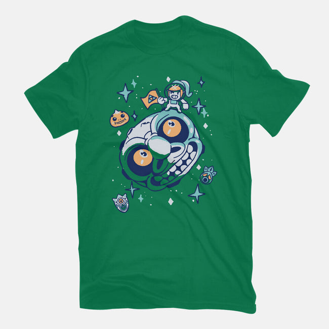 Conquering The Moon-Womens-Fitted-Tee-Sketchdemao