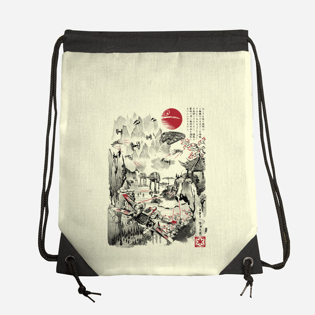 Last Battle Of The Galactic Civil War-None-Drawstring-Bag-DrMonekers