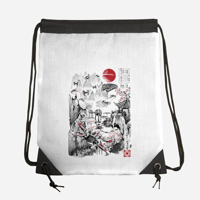 Last Battle Of The Galactic Civil War-None-Drawstring-Bag-DrMonekers
