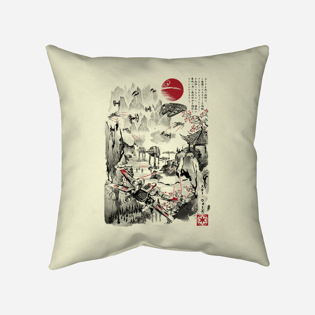 Last Battle Of The Galactic Civil War-None-Removable Cover w Insert-Throw Pillow-DrMonekers