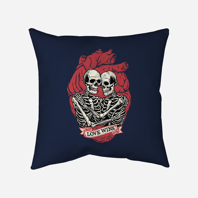 Love Wins-None-Removable Cover w Insert-Throw Pillow-glitchygorilla