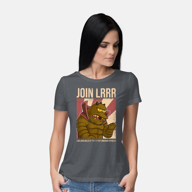 Join Lrrr-Womens-Basic-Tee-trheewood