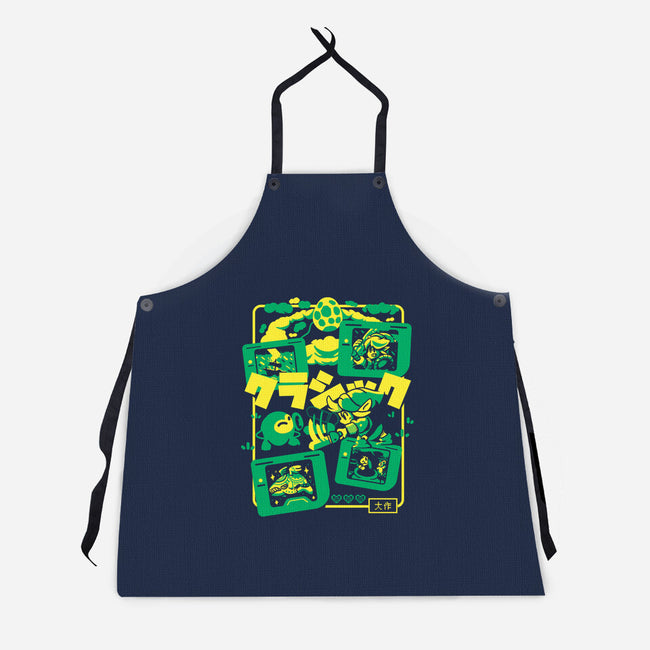 Hero Awakes-Unisex-Kitchen-Apron-Sketchdemao